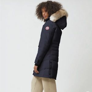 Navy blue Canada goose Lorette Parka